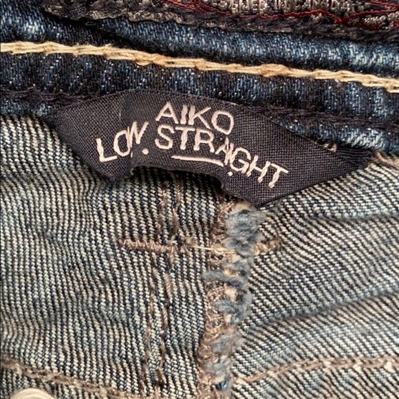 Silver Jeans Aiko Low Straight blue jeans 30 - Picture 6 of 14